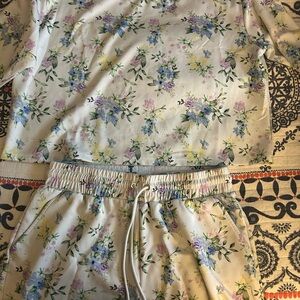 Workshop Republic Clothing Floral Set - Purple, Yellow, Green